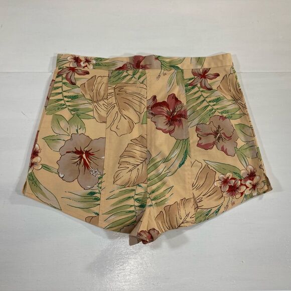 Urban Outfitters Shorts Women’s L Floral High Waisted Boho Cottagecore Casual - Picture 3 of 9